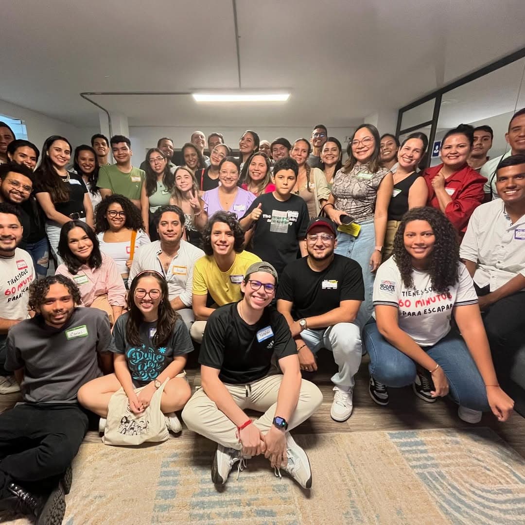 Founders connecting at a Surnx house